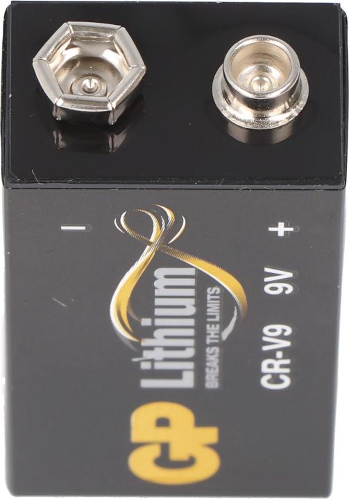 Produktbild GP Batteries GP Batterie Lithium 9V (1 Stk., 9V Block, 800 mAh)
