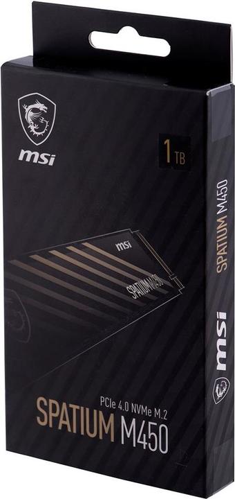Image du produit MSI Spatium M450 (1000 Go, M.2 2280)