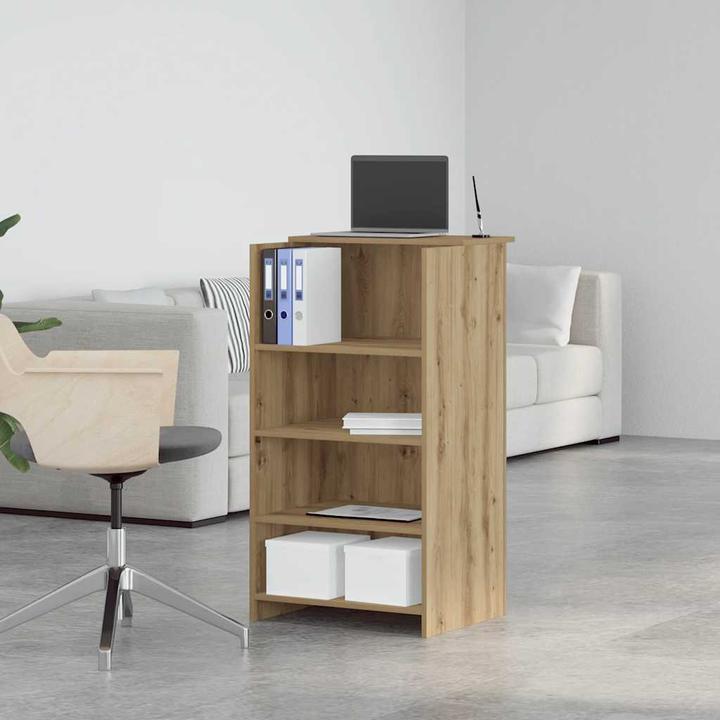 Produktbild VidaXL Empfangstheke Artisan-Eiche 55x50x103,5 cm Holzwerkstoff Empfangstresen
