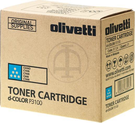 Produktbild Olivetti Cyan - Original - Tonerpatrone (C)