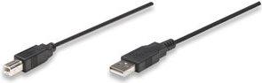 Actual product image Manhattan USB A — USB B (1.80 m, USB 2.0, 2.50 W)