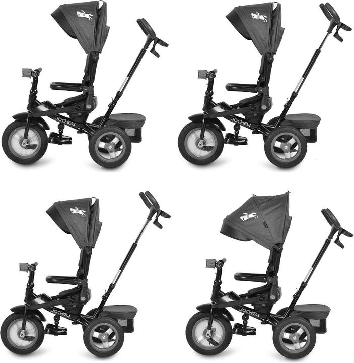 Immagine prodotto Byox Moni Tricycle Jockey Rubber Tyres Music