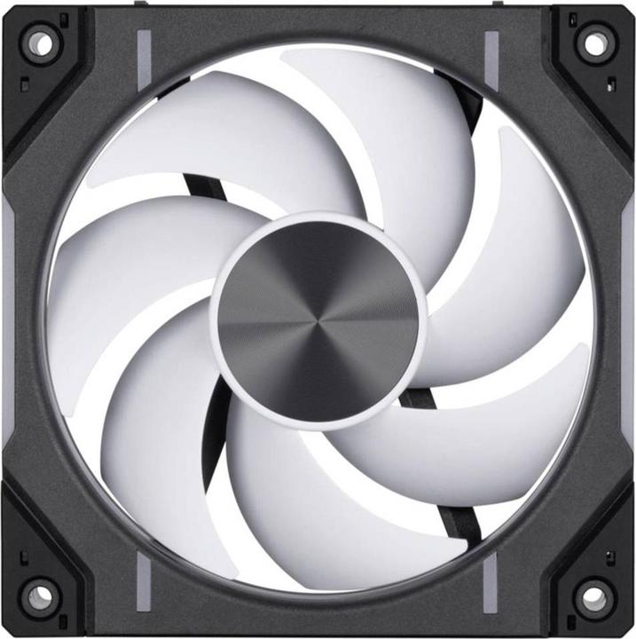 Actual product image Phanteks D30 PWM Regular Airflow D-RGB Fan, 3-pack - 120mm, black (120 mm, 3 x)