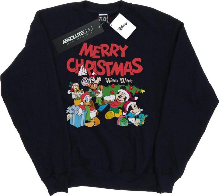 Produktbild Disney Mickey And Friends Winter Wishes Sweatshirt Mädchen (116)