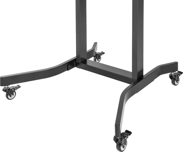 Image du produit equip Support au sol 55-100"/ 1TFT 120kg 1 étagère noir (100", 120 kg)