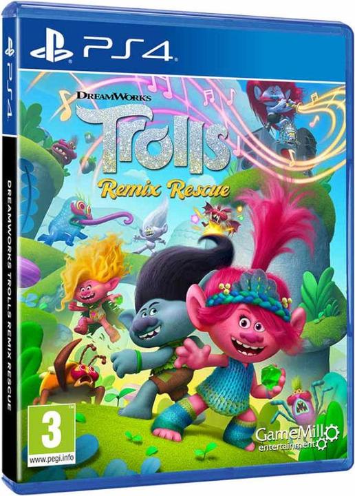 Produktbild GameMill Entertainment DreamWorks Trolls Remix Rescue (PS4, EN)