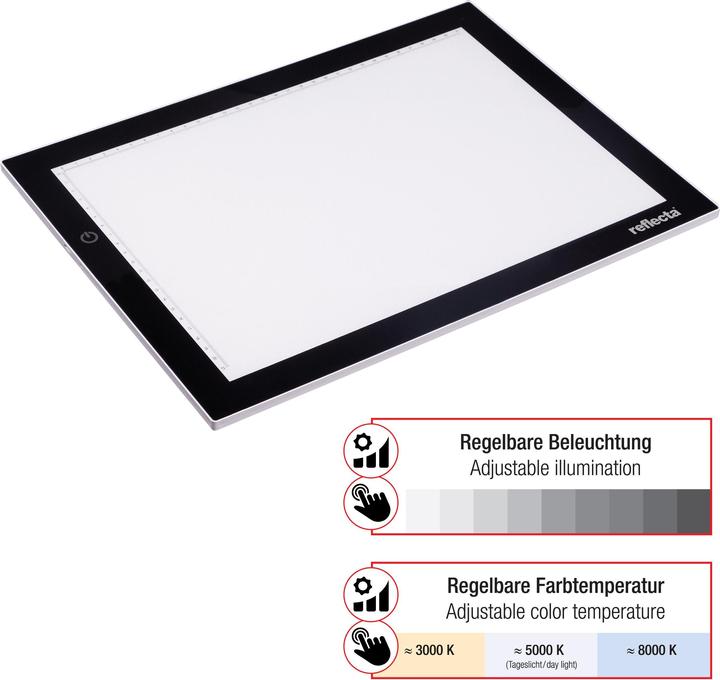 Actual product image Reflecta LED Light Panel A4+ (Various)