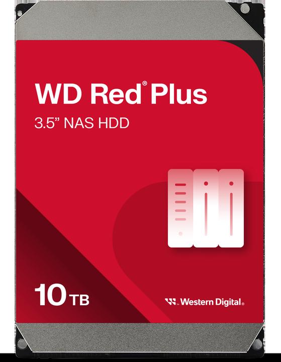 Image du produit WD Red Plus (10 To, 3.5", CMR)