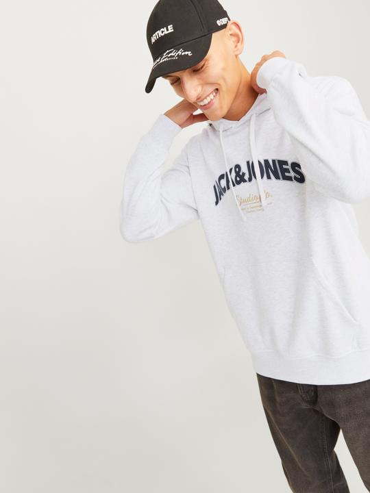 Image du produit Jack & Jones Jorbronx Arch Big Sweat Hood Ln (M)