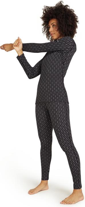 Actual product image Icebreaker Women's Merino 260 Vertex L/S Crewe On-Piste (L)