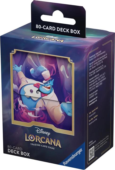 Ravensburger Gioco di carte collezionabili Disney Lorcana: Set 4 - Motivo della scatola del mazzo A