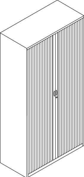 Actual product image Bisley Eurotambour (100 x 43 x 198 cm)