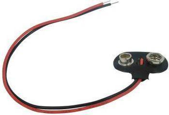 Image du produit Rs Pro Contact de batterie pour piles 9V