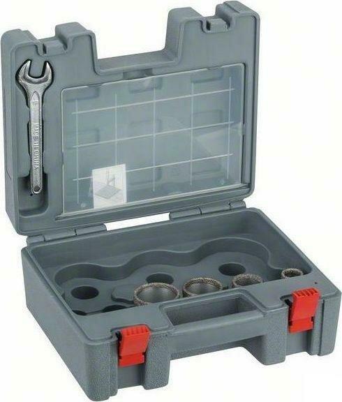 Actual product image Bosch Professional Zubehör PRO Ceramic dry X-Lock core bit set, 6 x 30, 8 x 30, 10 x 30, 12 x 30 mm, 4 pcs. (6, 8, 10, 12 mm)