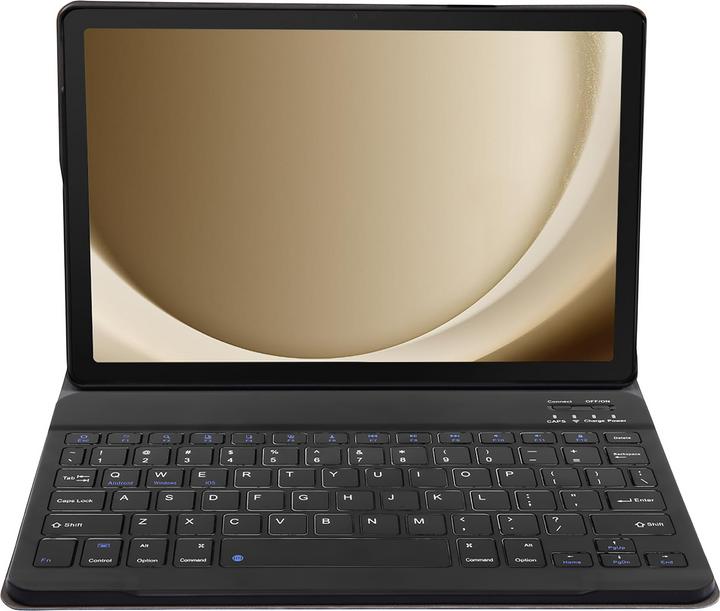 Actual product image Cazy Keyboard case compatible with Samsung Galaxy Tab A9+ - Protective case with magnetic detachable (Eng. Int., Galaxy Tab A9+)