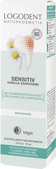 Immagine prodotto Logona Dentifricio Logodent Sensitive Camomile (75 ml)