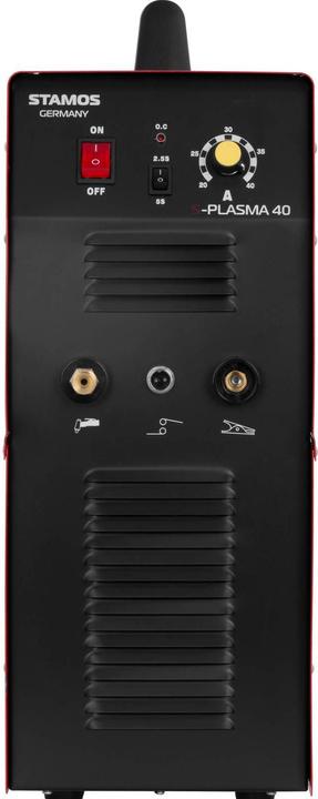 Actual product image Stamos Plasma Cutter - 40 A - 230 V - Inbuilt Pneumatic Air Compressor