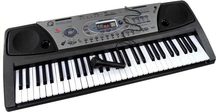 Produktbild Lean Toys Tastatur MQ-810 MP3 mit Mikrofon 61 Tasten