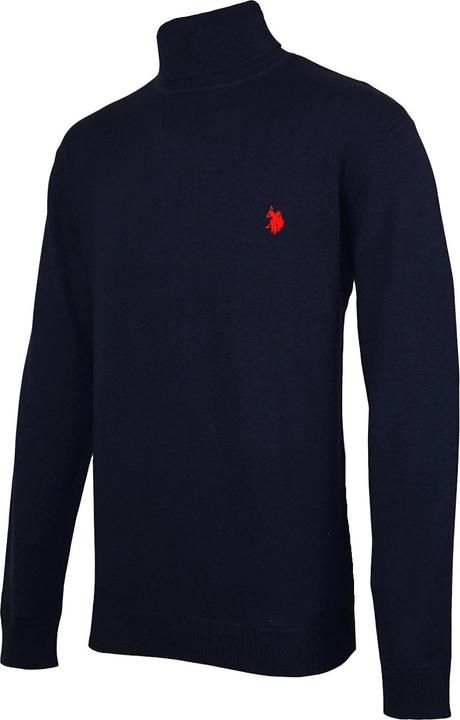Actual product image U.S. Polo ASSN. Pullover Turtleneck Shirt Longsleeve Rollneck (L)