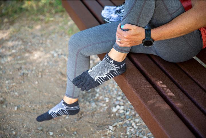 Actual product image Injinji Ultra Run No-Show Wool (S)