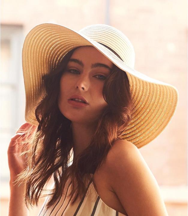 Actual product image Beechfield Womens Marbella sun hat (One size)