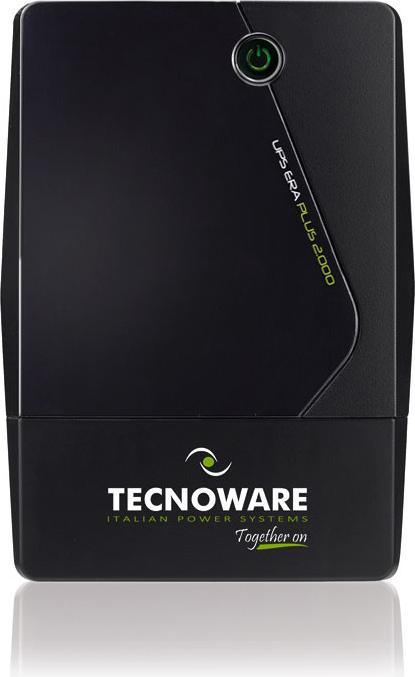 Image du produit Tecnoware ERA PLUS 2 100 A ligne interactive 2,1 kVA 1470 W 2 prise(s) AC (2100 VA, 1470 W, Line-interactive Onduleur)