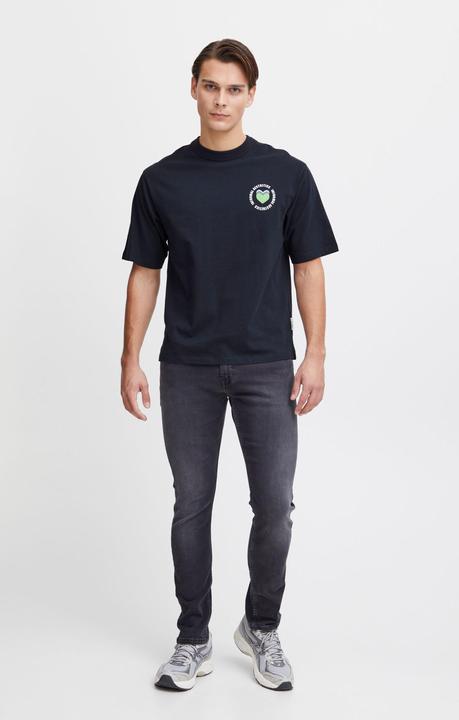 Actual product image Casual Friday CFTue relaxed fit tee with chest print 20505006 (M)
