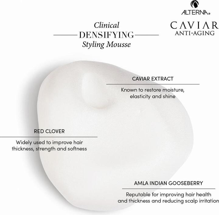 Immagine prodotto Alterna Caviar Clinical - Densifying Styling Foam (145 ml, Agente schiumogeno)