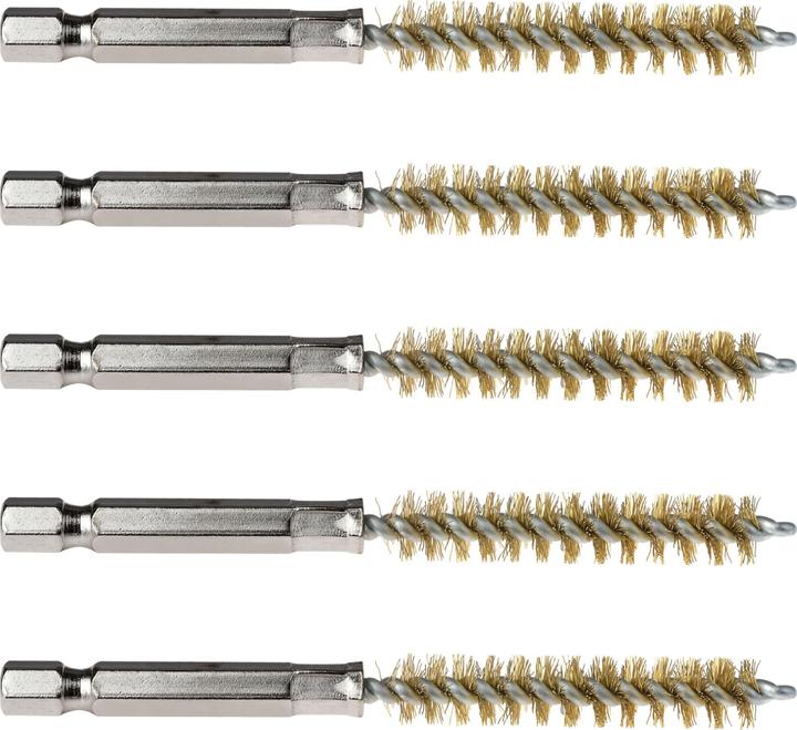 Produktbild SW-Stahl 62330L-M9 Messingbürsten 9mm 5-teilig