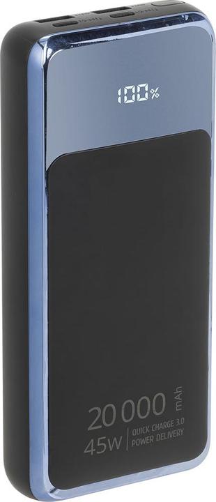 Produktbild Rivacase Batteriebank 20.000 Mah 45W Qc/Pd (20000 mAh, 45 W, 74 Wh)