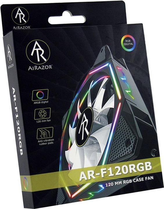 Actual product image LC-Power PC Fan AR-F120RGB - Digital RGB - 120 mm (120 mm)