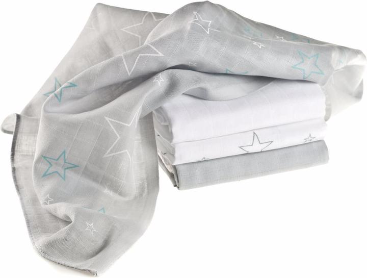 Produktbild Makian Mulltuch Sterne (70 cm, 70 cm)