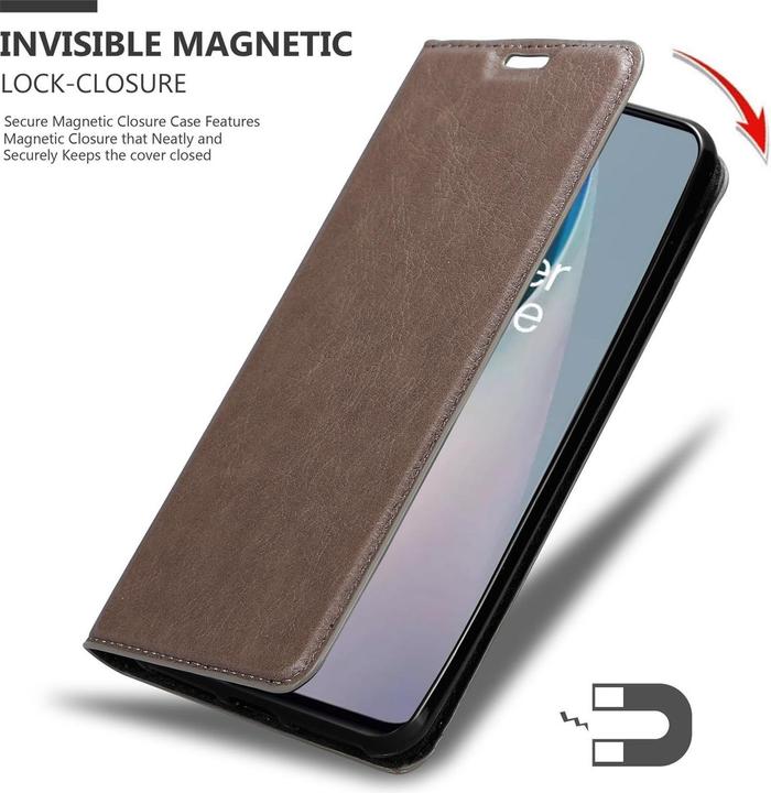 Produktbild Cadorabo Book Invisible Magnet Cover (OnePlus Nord N100)