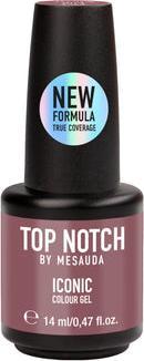 Actual product image Mesauda Top Notch Iconic 254 Lucky Strike Semi-Permanent Nail Polish 14ml (254 Lucky Strike, Colour paint)