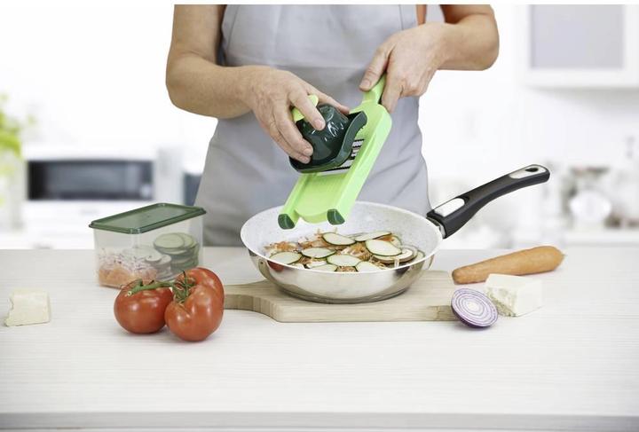 Actual product image Nicer Dicer Speed Light, set 5 pcs, green