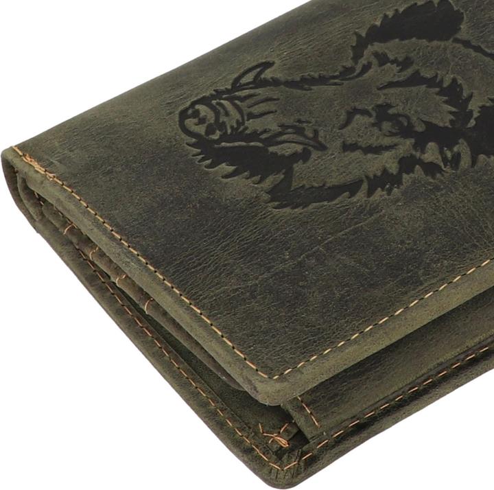 Actual product image Greenburry Vintage Geldbörse Leder 9.5 cm