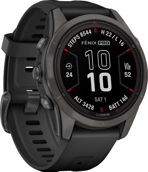 Produktbild Garmin Fenix 7S Pro Sapphire Solar Edition (42 mm)