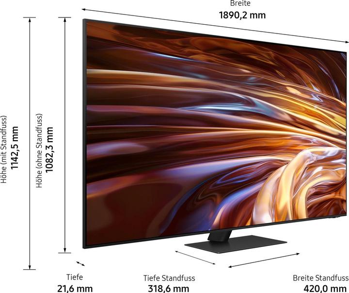 Image du produit Samsung QE85QN95D (85", QN95D, NeoQLED, 4K, 2024)