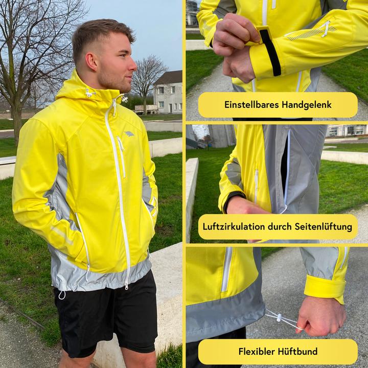 Immagine prodotto Valkental Giacca Softshell funzionale e riflettente per attività all'aperto - Uomo (S)
