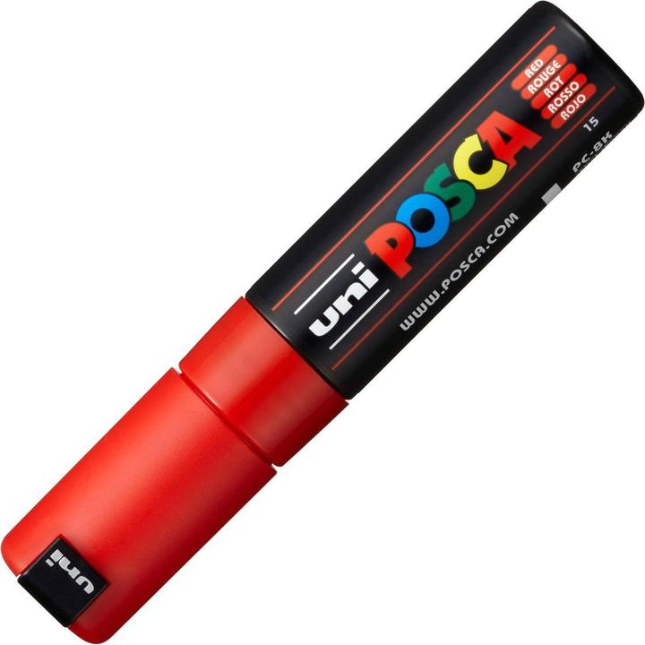 Produktbild Posca Bold Marker PC-8K (Rot, 8 mm, 1 x)