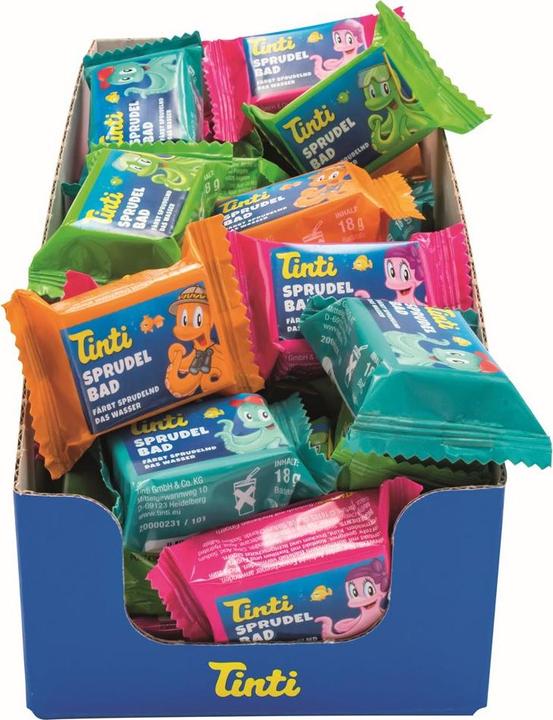 Produktbild Tinti Sprudelbad Tabs (Badekugeln)