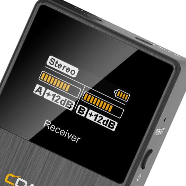Image du produit Comica BoomX-D D1 Kit microphone sans fil pour appareil photo/smartphone (nouveauté)