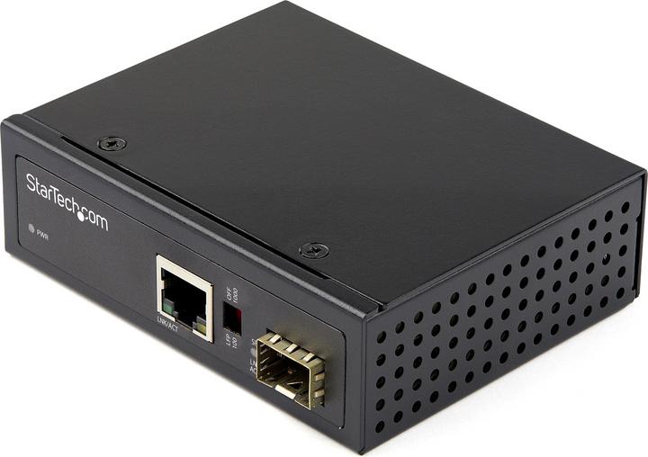 Actual product image StarTech Industrial Media Converter - 1 Gbit/s Media Converter FO Copper - Singlemode-/M