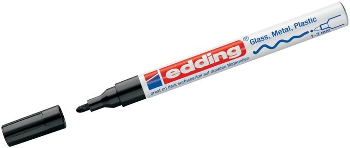 Actual product image Edding 751 - Paint marker (Black, 1 mm, 1 x)