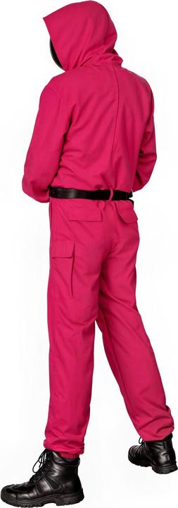 Actual product image Bandai Squid Game Wächter Kostüm pink - Fasching Halloween (XL)