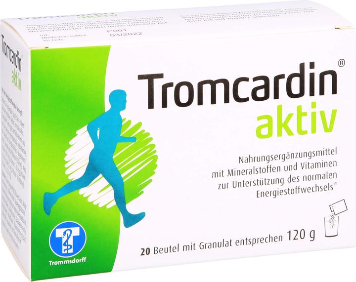 Trommsdorff Tromcardin aktiv Granulat, 20 St BEU (20 Stück, Granulat)