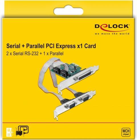 Actual product image Delock Adapter Parallel/Serial