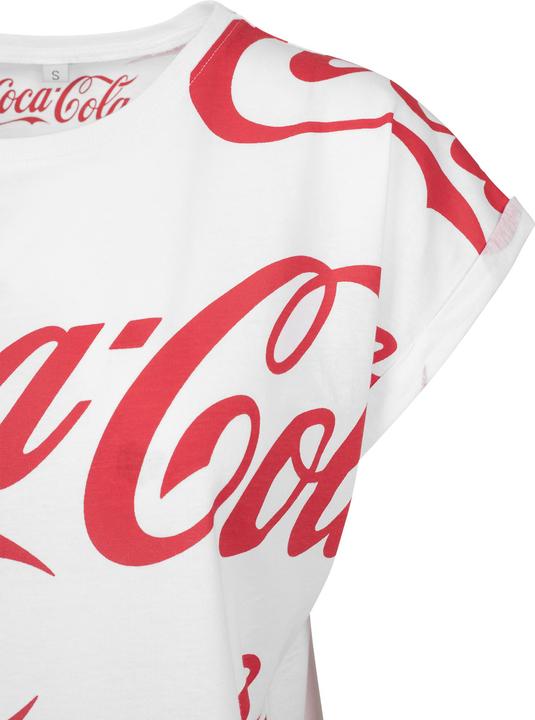 Produktbild Merchcode Ladies Coca Cola AOP Tee (XS)