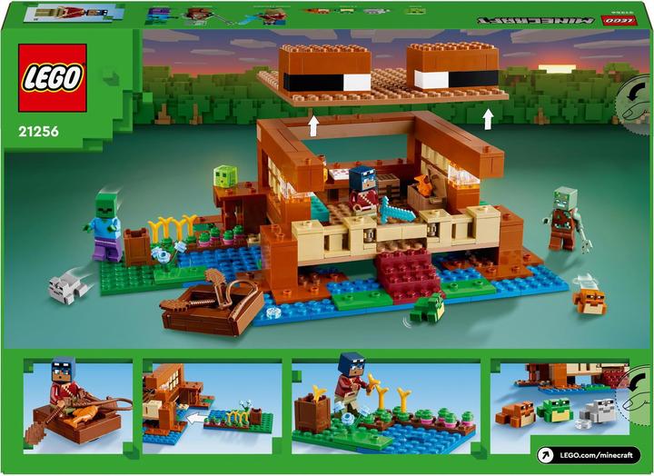 Productafbeelding LEGO 21256 Het kikkerhuis (21256, LEGO Minecraft)
