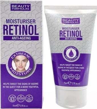 Produktbild Beauty Formulas Retinol Anti-Aging Moisturiser moisturizing face cream 75ml (Körpercreme, 75 ml)